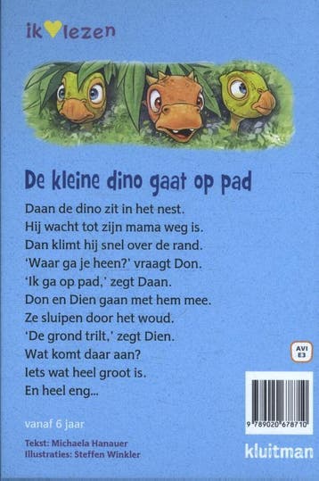 De kleine dino gaat op pad / Ik hou van lezen 9789020678710, Boeken, Verzenden, Zo goed als nieuw, Michaela Hanauer