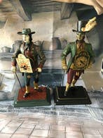 Zwarte Woud Clockman klok (2) - Metaal - 1950-1960 -, Antiek en Kunst, Antiek | Klokken