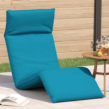 vidaXL Ligstoel inklapbaar 175x54x8,5 cm oxford stof, Verzenden, Nieuw