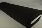 Zwarte brandvertragende stof  - Goedkoop op rol, Hobby en Vrije tijd, Stoffen en Lappen, 120 cm of meer, Zwart, Ophalen of Verzenden