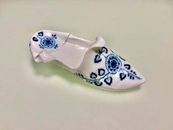 Meissen - Asbak - Porselein - Blue Onion