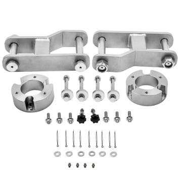 Verhogingsset veerpoot spacers en shackles geschikt voor..., Verzenden, Nieuw, Nissan