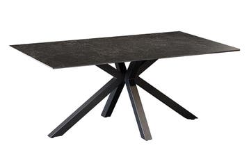 Salontafel GALAXIE 100cm met sterrenstelsel frame keramiek, Ophalen of Verzenden, Nieuw