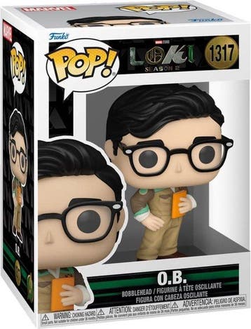 Funko Pop #1317 - Funko O.B. - Loki Season 2 Figuur - 9cm, Verzenden, Nieuw