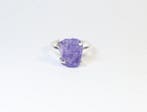 Tanzaniet Ring / rauw / nieuw- 4.22 g - (1)