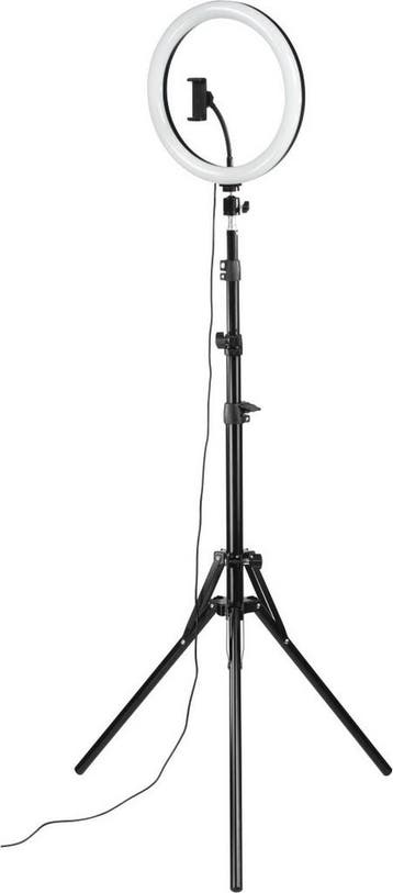 Hama Ringlamp met statief - t/m 215 cm - Ø 30 cm, Verzenden, Nieuw