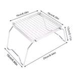 Opvouwbaar BBQ Grill Rek RVS Mini Barbecue Camping Outdoor, Verzenden, Nieuw