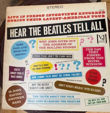 Beatles - Hear the Beatles tell all - Vinylplaat - 1964, Nieuw in verpakking