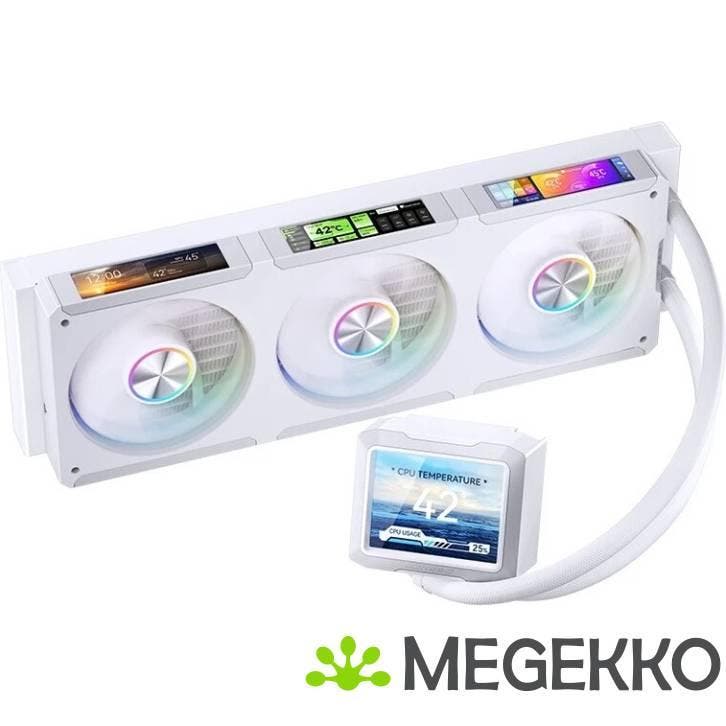 Jonsbo TF3-360SCW White, Computers en Software, Computerkoelers, Nieuw, Verzenden