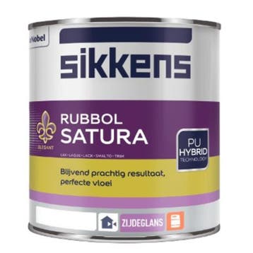 Sikkens Rubbol Satura - Alleen lichte kleuren - 2,5 liter, Overige kleuren, Nieuw, Ophalen of Verzenden, Lak