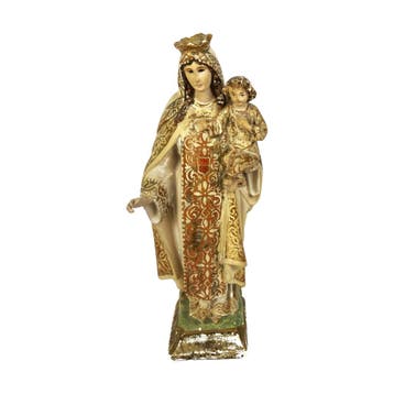 Religieus beeld Heilige Maria met kind Jezus - 25,5 cm