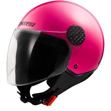 LS2 OF558 Sphere Lux II Solid Fluo Roze Jethelm, Jethelm, XXL, Nieuw met kaartje, Overige merken