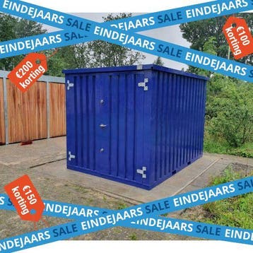 Materiaalcontainer/tuinhuis! Tijdelijke aanbieding!, Tuin en Terras, Minder dan 250 cm, 200 tot 400 cm, Schuur, Nieuw