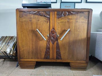 Dressoir (2) - Hout, Marmer