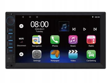 Android Autoradio 7 inch | Tweedekansje | OP=OP, Ophalen of Verzenden, Zo goed als nieuw