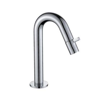 Design fonteinkraan gebogen chroom, Ophalen of Verzenden, Nieuw, Chroom, Kraan