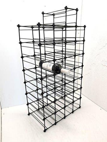 Wijnrek - Metaal - Modulair wijnrek 29, Antiek en Kunst