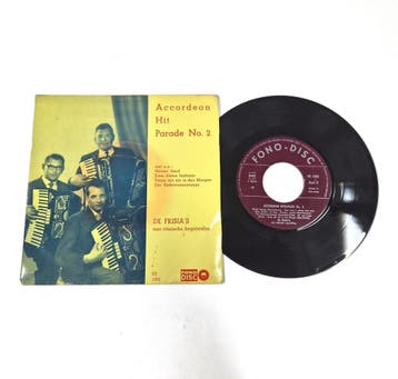 De Frisia's – Accordeon Hitparade No. 2 (EP), Verzenden, Gebruikt