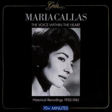 Maria Callas - The Voice Within The Heart: Historical Record, Ophalen of Verzenden, Gebruikt