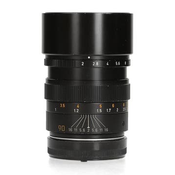 Leica 90mm f/2 Summicron-M (11136) - 1 jaar garantie, Audio, Tv en Foto, Fotografie | Lenzen en Objectieven, Ophalen of Verzenden