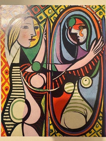 Pablo Picasso (1881-1973), after - Jeune fille devant le