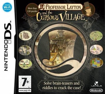 Professor Layton and the Curious Village (Nintendo DS), Spelcomputers en Games, Games | Nintendo DS, Verzenden, Gebruikt, Vanaf 3 jaar