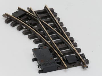 LGB 12150 Digitaal Elektr.Weiche Links, R1,30Grad, Met Sc..., Ophalen of Verzenden, Gebruikt, Rails, LGB