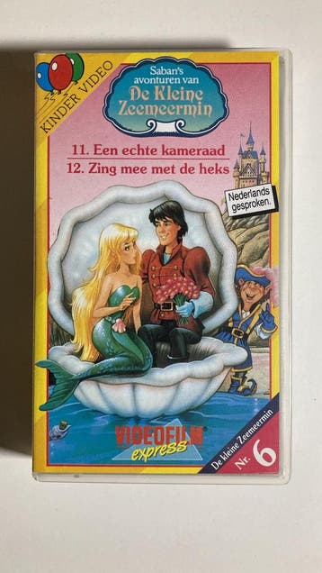 SABANS ADVENTURES OF THE LITTLE MERMAID VOL. 6 (VHS), Verzenden, Gebruikt