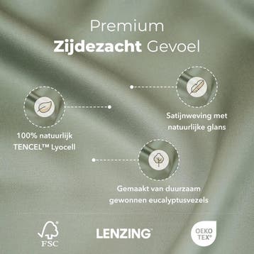 2dekans | SJUMO Dekbedovertrek - Tencel™ Sateen, Ophalen of Verzenden, Zo goed als nieuw, Overige kleuren