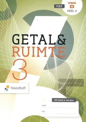 Getal ampampamp Ruimte deel 3 vwo d Leerboek 9789001751982, Verzenden, Zo goed als nieuw