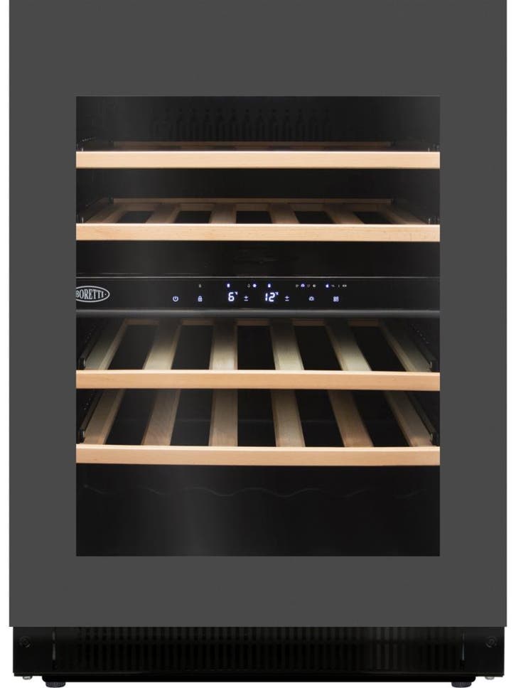 Boretti Wijnkoelkast | MLWC82ZGAN | 2 Zones - onderbouw1095, Witgoed en Apparatuur, Koelkasten en IJskasten, Nieuw, Ophalen of Verzenden