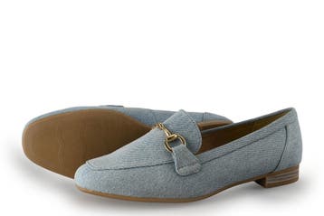 Marco Tozzi Loafers in maat 38 Blauw, Kleding | Dames, Schoenen, Overige typen, Marco Tozzi, Zo goed als nieuw, Verzenden