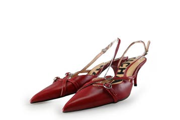 Sacha Slingbacks in maat 39 Rood, Verzenden, Zo goed als nieuw, Sacha, Rood
