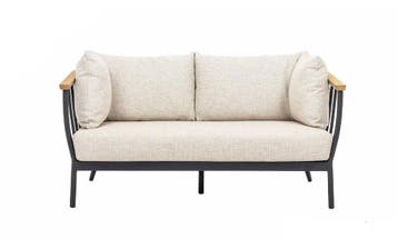 Apple Bee Condor 2-zits bank Black |, Tuin en Terras, Tuinsets en Loungesets, Ophalen of Verzenden, Nieuw