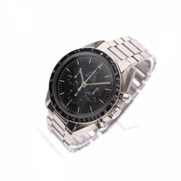 Omega Speedmaster Professional Moonwatch DON Bezel 145...., Ophalen of Verzenden, Gebruikt, Leer, Overige merken