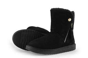 Leone Snowboots in maat 41 Zwart, Kleding | Dames, Verzenden, Zwart, Snowboots, Zo goed als nieuw