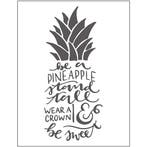 Embossing Folder , woorden, afm 11x14 cm, dikte 2 mm, 1 stuk, Nieuw