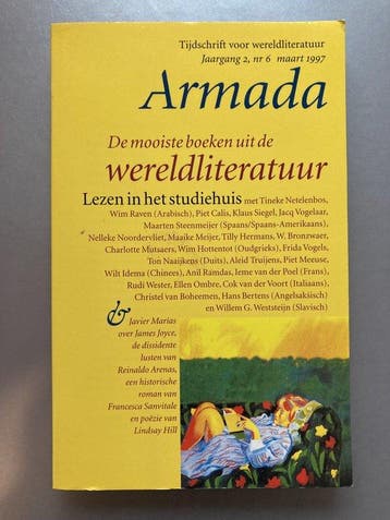 Armada nr.6 : mooiste boeken, Verzenden, Gelezen