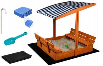 Houten Zandbak XL | Premium | OP=OP, Ophalen of Verzenden, Nieuw, Overige typen