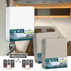 Textielpakket Camper lengtebedden met midden matras - 2, Verzenden, Nieuw, Wit