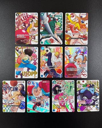Bandai - 10 Complete set - One Piece, Nieuw