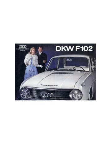 1963 DKW F102 BROCHURE NEDERLANDS, Nieuw, Author