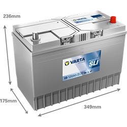 VARTA PRO motive BLACK I9 347x173x234 12V 120Ah, Verzenden, Nieuw