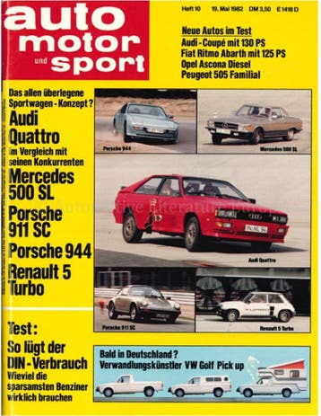 1982 AUTO MOTOR UND SPORT 10 DUITS, Boeken, Nieuw, Author
