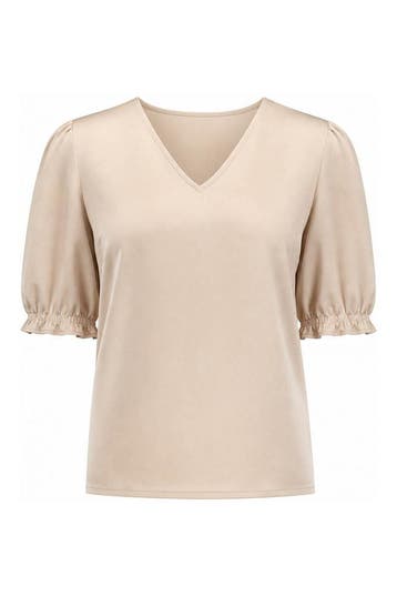 Aaiko Blouse in maat XS Beige, Aaiko, Verzenden, Zo goed als nieuw, Beige