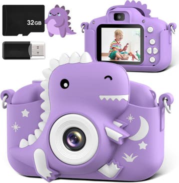 Cadeautip: 20MP kinder camera incl. 32GB - Deal!, Kinderen en Baby's, Ophalen of Verzenden, Zo goed als nieuw, Elektronica, Met geluid