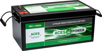 Batterij 48V 100Ah ACES HFA LiFePO4 met bluetooth, heater e, Auto-onderdelen, Accu's en Toebehoren, Ophalen of Verzenden, Nieuw