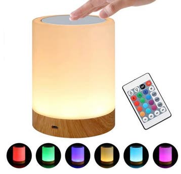 LED Tafellamp Touch Sensor, Oplaadbaar, Dimbaar, 13 kleuren, Verzenden, Nieuw