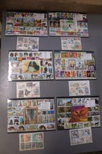 Wereld 1980/1995 - Collectie van 20 sets van elk 100 zegels, Gestempeld