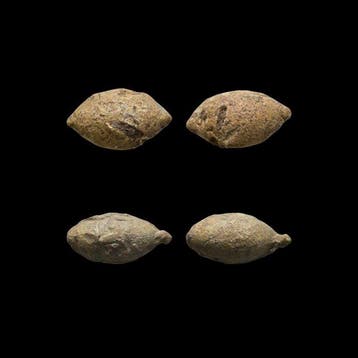 Oud-Grieks Lood Slingkogels (Set van 2) (Zonder